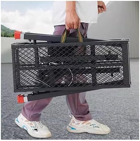 Adjustable Portable Scaffolding Ladder - Foldable Work Platform Bench, 120x30cm for Home Renovation, Painting, DIY Projects, Height Adjustable, Lightweight and Sturdy Design