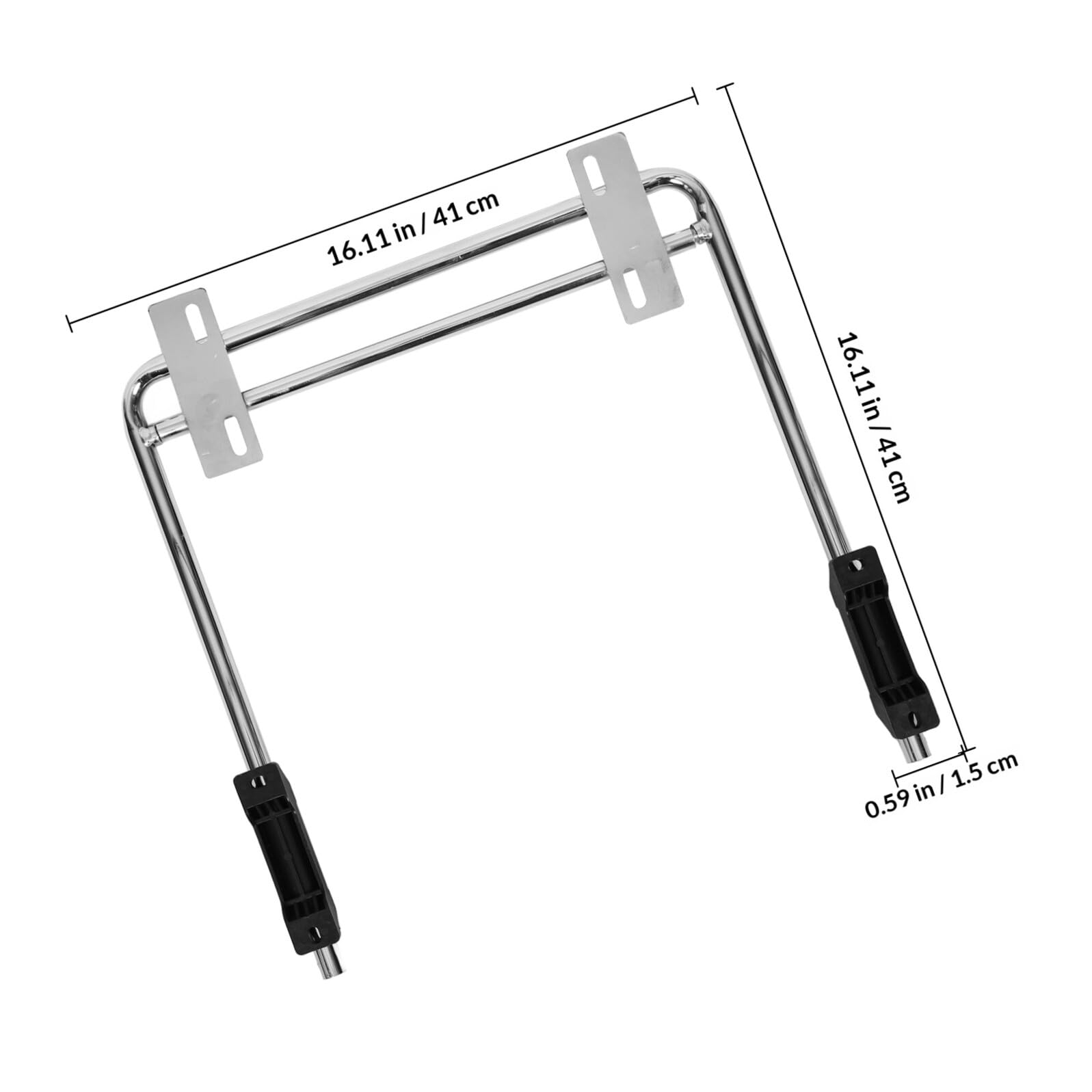 Reposapiés para Silla de Oficina de Hierro Plata, Accesorio Retráctil para Relajación de Piernas, Adecuado para Uso en Casa y Oficina