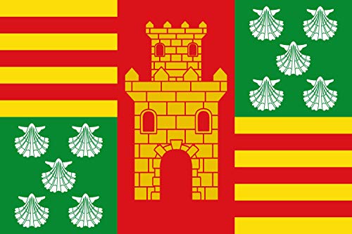 Drapeau Viana do Bolo Terciada grand format paysage horizontal extérieur