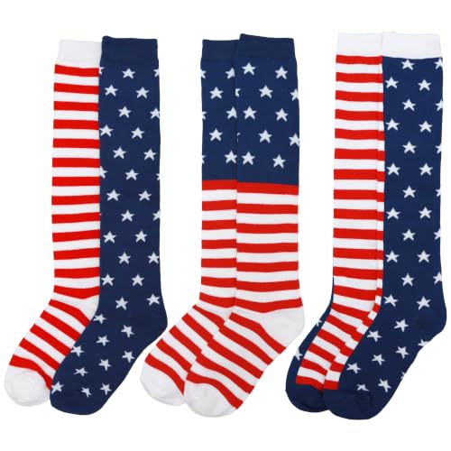 Image of Angelina Novelty Assorted KNEE HIGH Women's Kids Girls Socks
