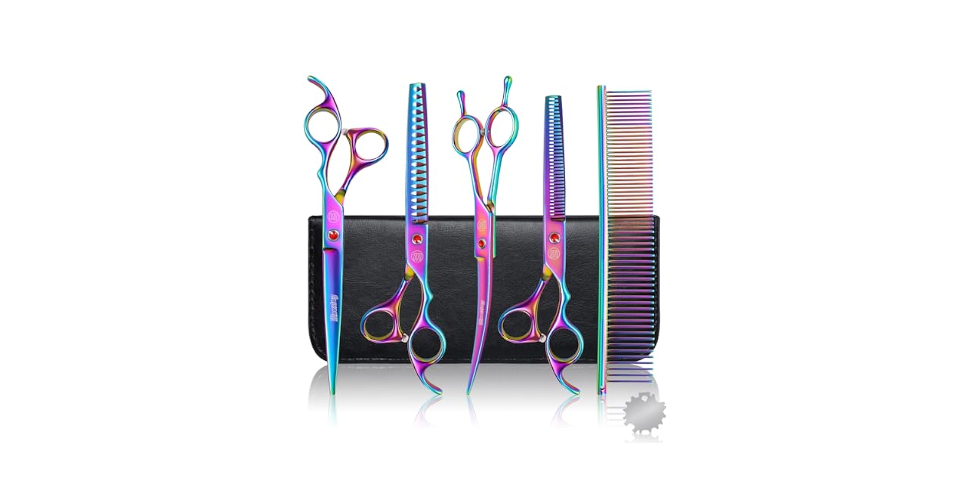 moontay シザー　セット Amazon.com: Professional Dog Grooming Scissors Set, 7 Inch/8