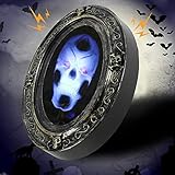 Ideale Dekoration: Der Zauberspiegel kann im Wohnzimmer, in der Tür oder im Korridor aufgehängt werden, besonders geeignet für Halloween-Party, Horror-Party, Spukhaus, Bar.