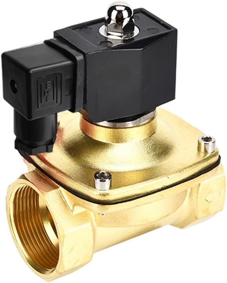 Elettrovalvola In Ottone 1/2'' 24V AC - Normally Closed 0-10 Bar Con Guarnizione Viton - Foto 9