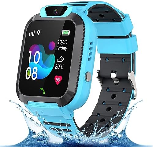 Reloj Inteligente Niño GPS, Smartwatch Niños con Bidireccional Ll...