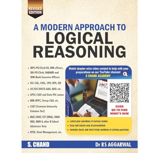 Image of RS Aggarwal - A Modern Approach to Logical Reasoning - New Recised Edition