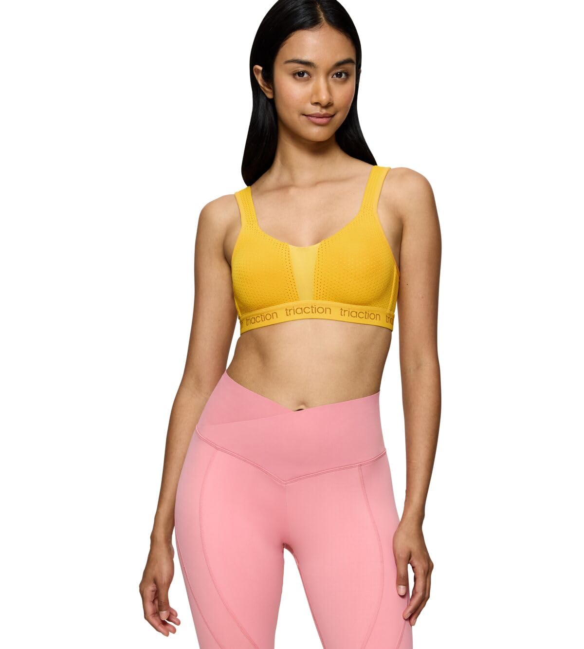 Triumph Women's Triaction Energy Lite Sports Bra, Buttercup, 40C