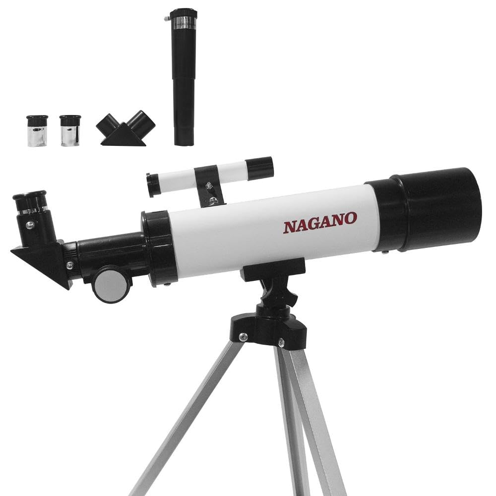 Telescópio Astronômico Terrestre Refrator Luneta 360x50mm - 90x