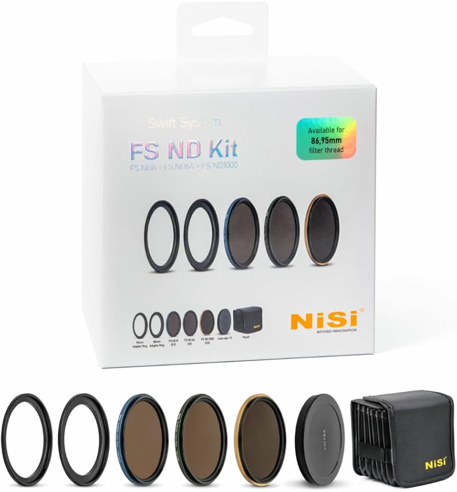 Amazon.com : NiSi Swift FS ND Filter Kit - 95mm : Electronics