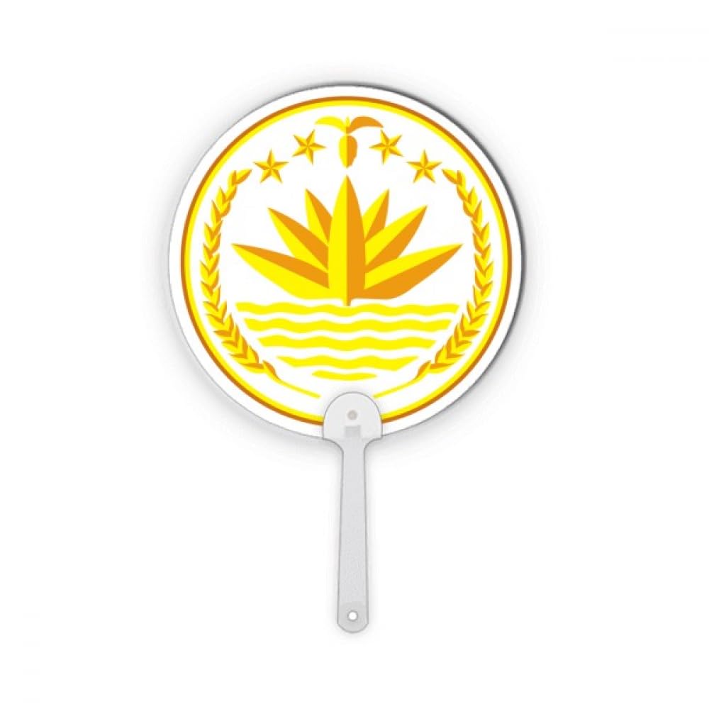 Dhaka Emblème national du Bangladesh rond plastique pour décoration