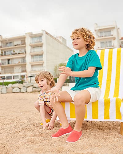 Ozkiz 'Airo' Summer Mesh Sandals Slip-On for Girls Boys Toddler_Red, Yellow, Blue, Pink US Size 7-124