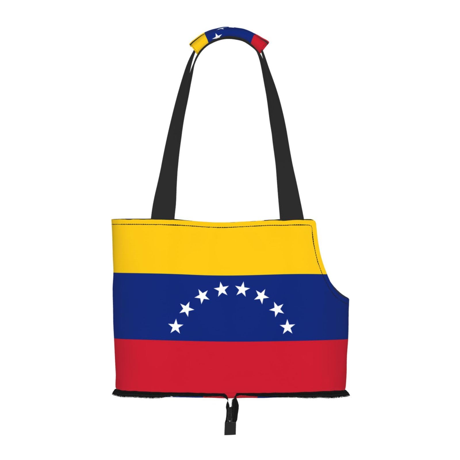 Flag of Venezuela Pet Tote Bag - Waterproof and Wear-Resistant Portable Shoulder Bag for Small Dogs and Puppies