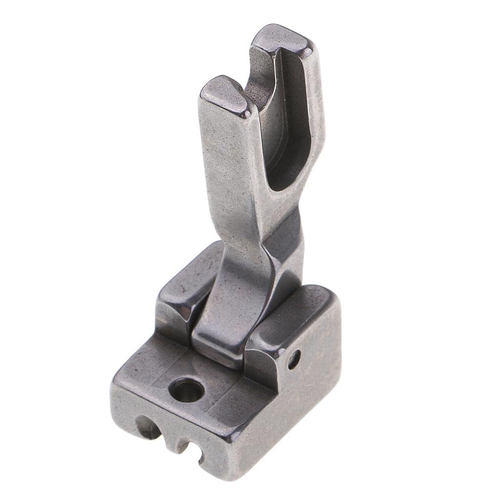 perfk - Piede da Cucito, Chiusura Lampo High Shank per Macchine da Cucire con Gambo Alto, Metallo, S518