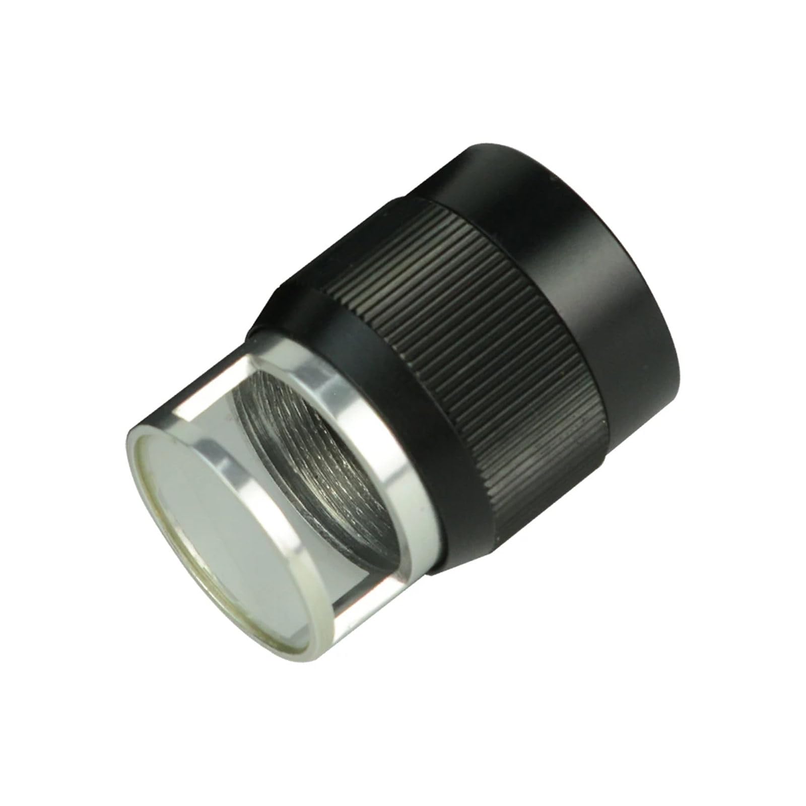 Stand-Mounted 10X Glass for Hobbyists and Students Use Jewelry Loupe Magnifier