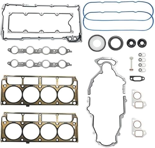 EDMIONG New GEN III LS Gasket Set Kit LS Head Gaskets LS1/LS6/LS9/4.8/5.3/5.7 for GM Chevrolet 12589226 12612350 12558178 12622033 12617944 12637683