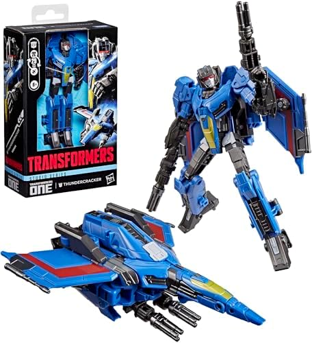 Transformers Studio Series Transformers: ONE Thundercracker, Deluxe Class 5.25-Inch Converting Action Figure, Robot Toys for Ages 8+ - 3