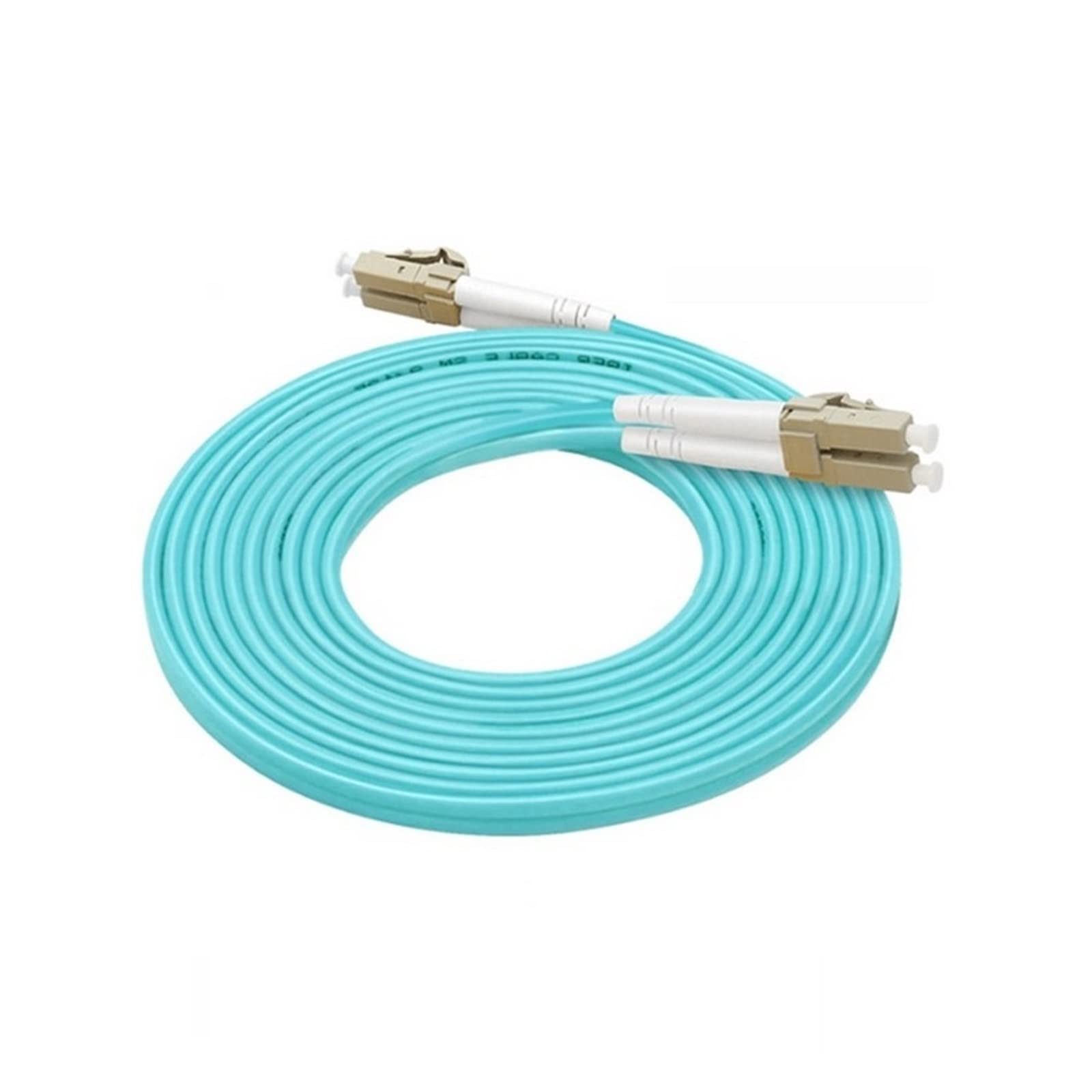 10 pièces 3M professionnel LC/UPC-LC/UPC Duplex 3.0mm multimode OM3 veste cordon de raccordement à fibres optiques