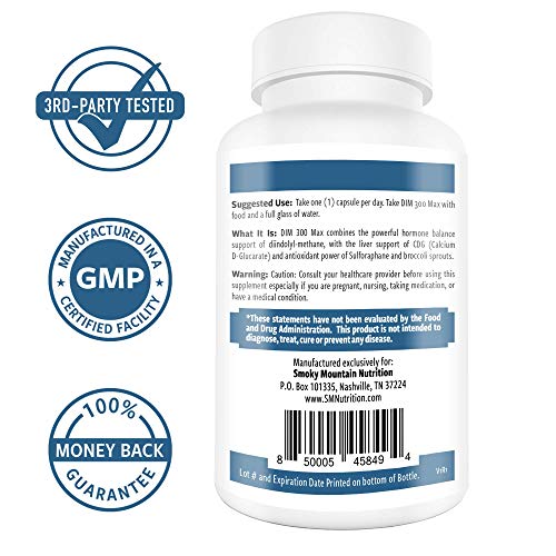 "DIM 300mg Supplement" - Image 5