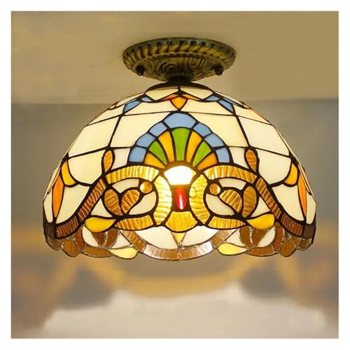 Plafonnier LED moderne en verre idéal pour illuminer votre balcon et entrée