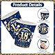 MORAINJAY 18 Geburtstag Papierbecher,16 Stück Blau mit Gold Papierbecher für Mädchen Junge 18 Geburtstag Party,9oz/250ml Papierbecher für 18. Geburtstag Party Deko