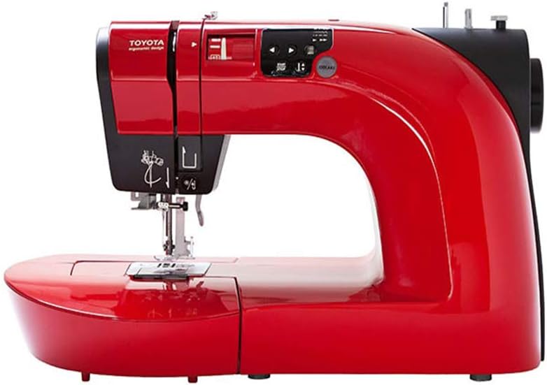 Toyota Oekaki50R Oekaki 50 - rot Sewing Machine, Plastic, red