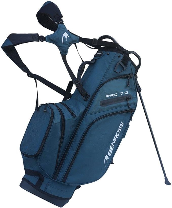 Benross Pro 7.0 Golf Stand Bag – Lightweight Carry Bag with 7-Way Divider Top, Automatic Stand System, Dual Shoulder Strap... - Review, Price and Buying Guide