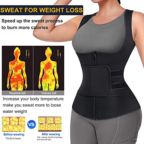 Gotoly-Sauna-Suit-for-Women-Body-Shaper-Neoprene-Sauna-Sweat-Vest-Waist-Trainer-Zipper-Tank-Top-Vest-with-Adjustable-Belts