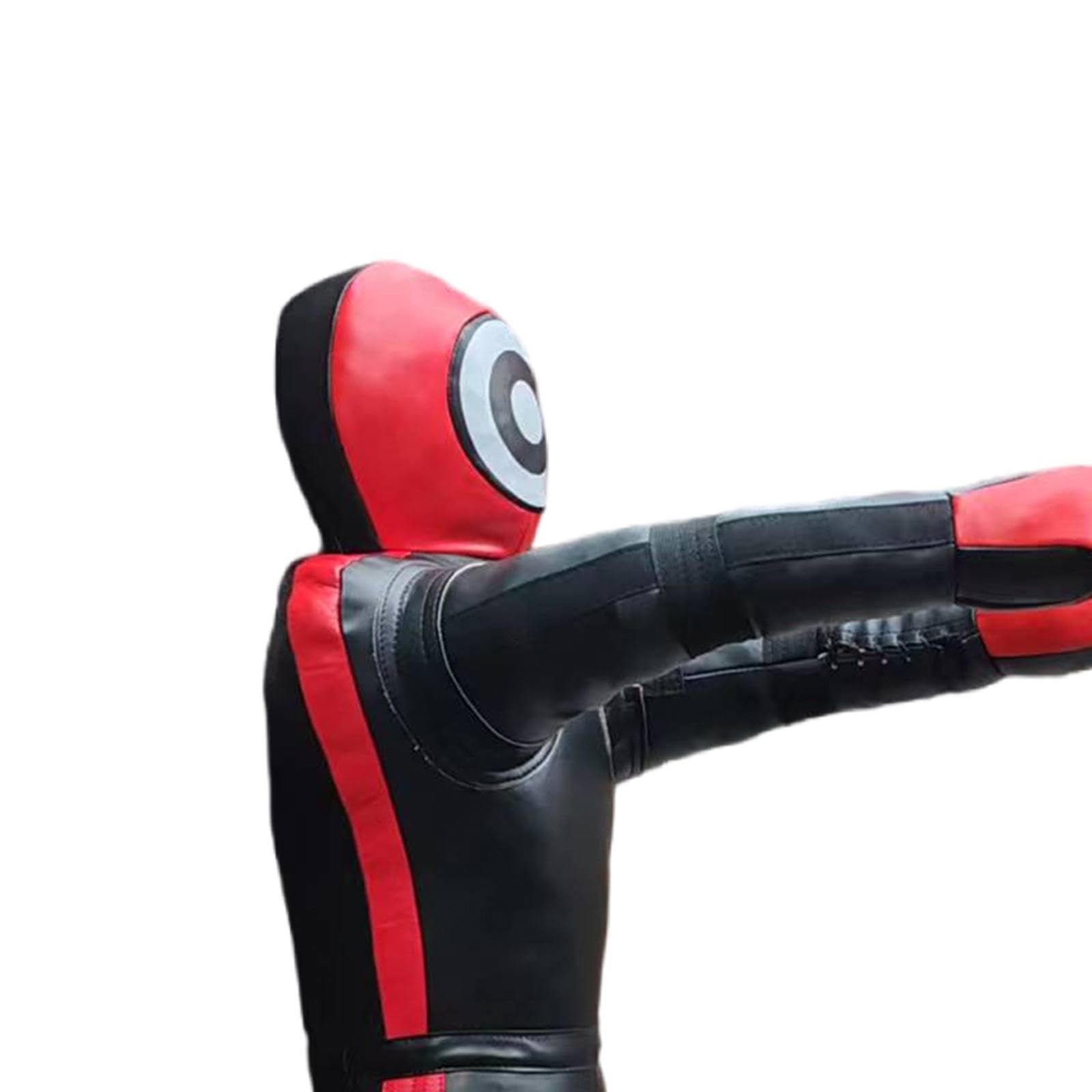 Boxing Dummy Sacco Wrestling Dummy Grappling Manichino Cover Vuoto in Pelle PU Antiurto per Bambini Esercitazioni Arti Marziali Allenamento Judo
