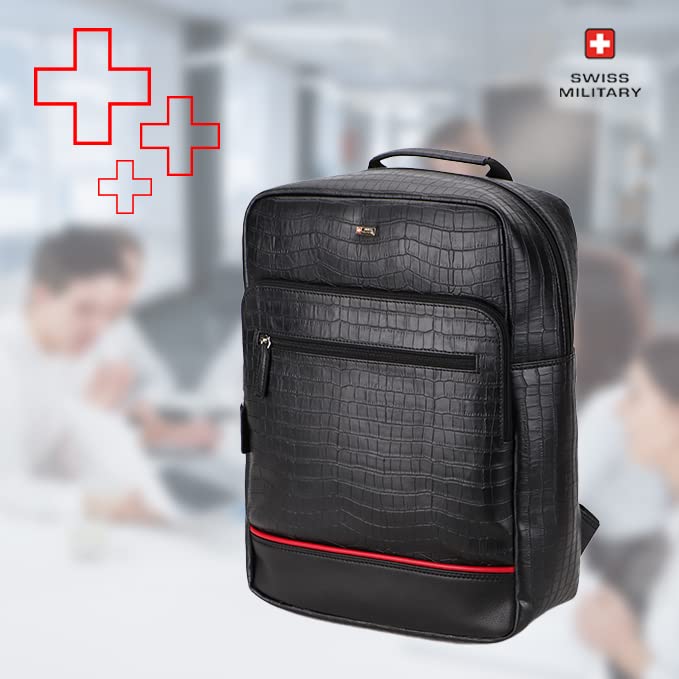 Buy Swiss Military LAPTOP BACKPACK BLACK/RED at Amazon.in