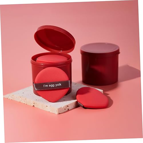 Miniatura 8 de Housoutil 21pcs Soplo De Polvo De Maquillaje Puffs Cojín Fundación Soplo Cosmético Soplo De Belleza Puff Esponja De Limpieza Esponja Hidrófila Sin