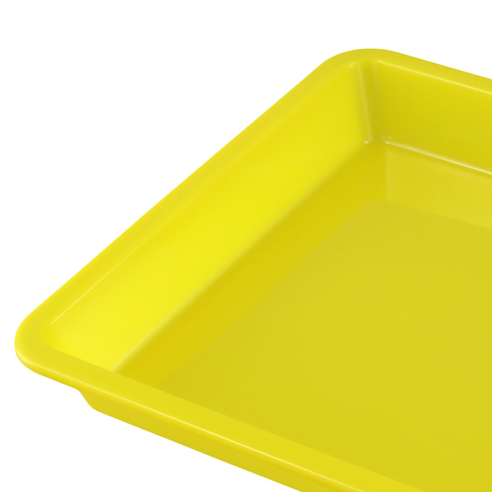MANCHAP Lot de 30 plateaux en plastique pour activités artistiques - 27,5 x 21 x 3 cm - 5 couleurs