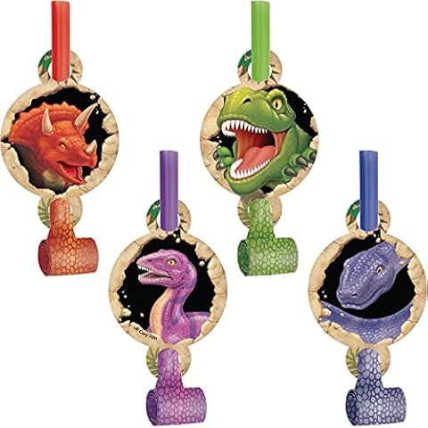 8 sans Gênes Anniversaire Dinosaures de Creative Converting Cover