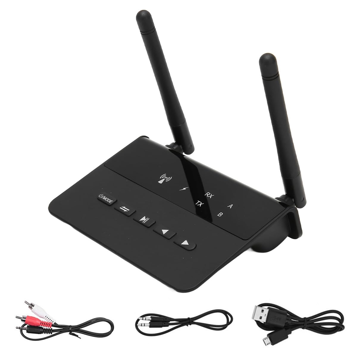 Nadajnik i odbiornik Bluetooth Namvo 2 w 1 obs?uguje ??cze Bluetooth 3,5 mm do telewizora, domowego stereo, s?uchawek BT, telefonu