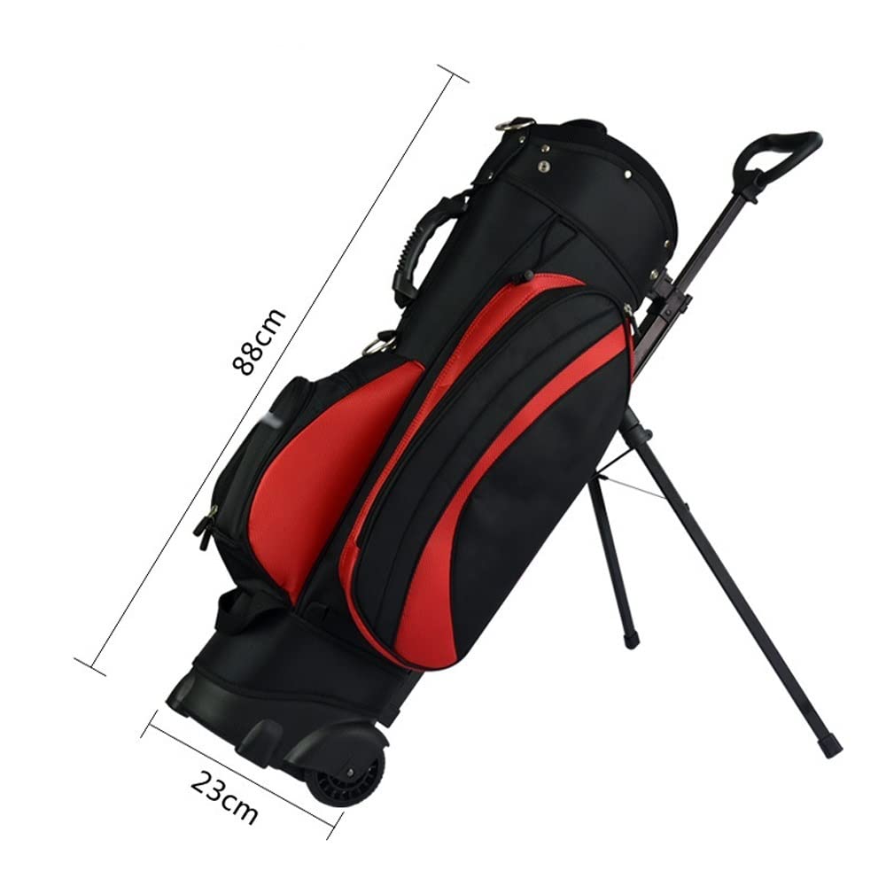 sacca da golf, Sacca da golf, borsa leggera multifunzionale con ruote, facile trasportare e viaggiare