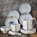 Jingdezhen Ceramiczne zastawy stołowe, retro zastawy stołowej zestaw 32 sztuk porcelanowych zastawy stołowej dla rodziny domowa usługa dla 6 osób