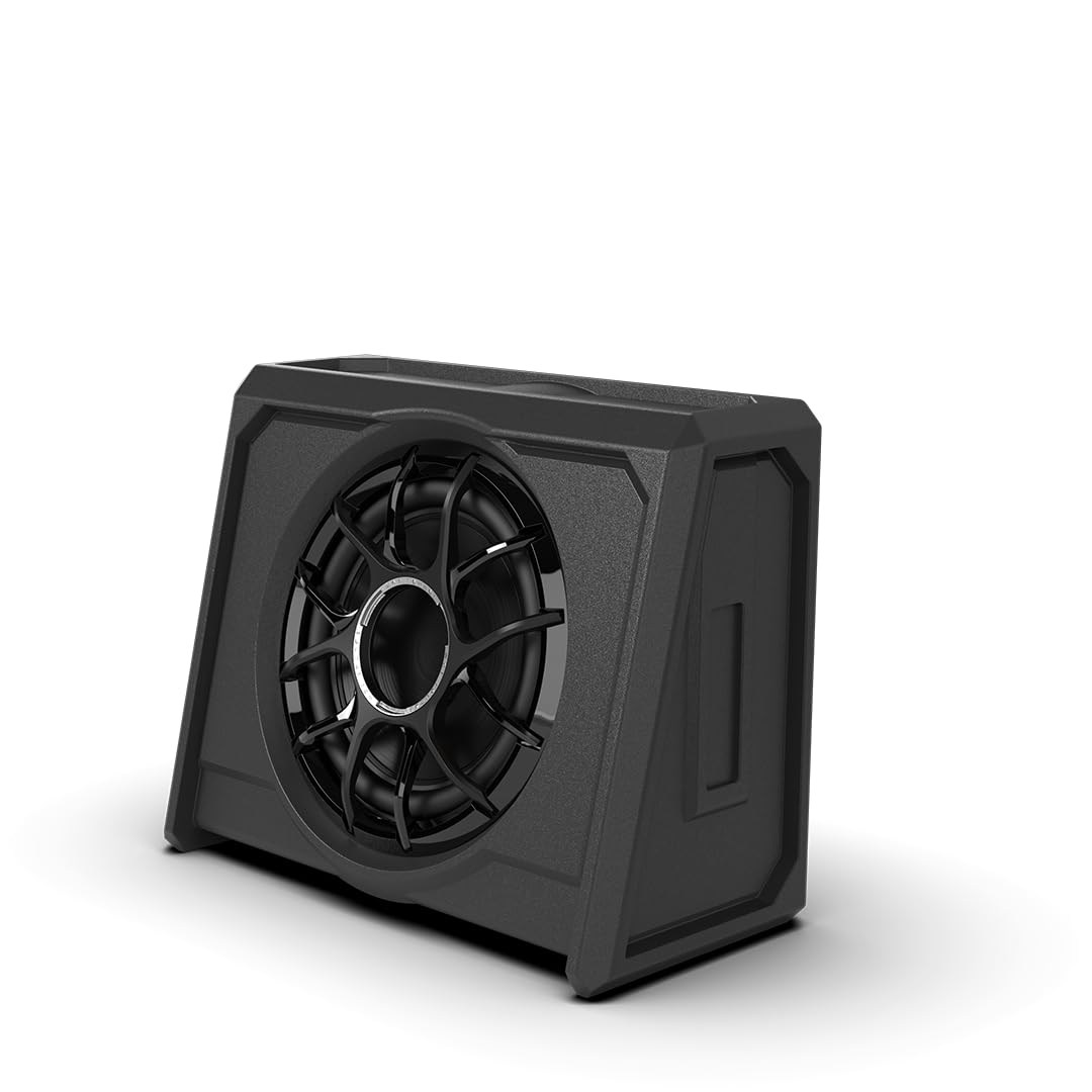 Wet Sounds Zero 10 SUB KIT-S2 | Schwarz, 2-Ohm, 25,4 cm (10 Zoll) Zero Series Marine Subwoofer & Roto-Molded Loaded Subwoofer-Gehäuse