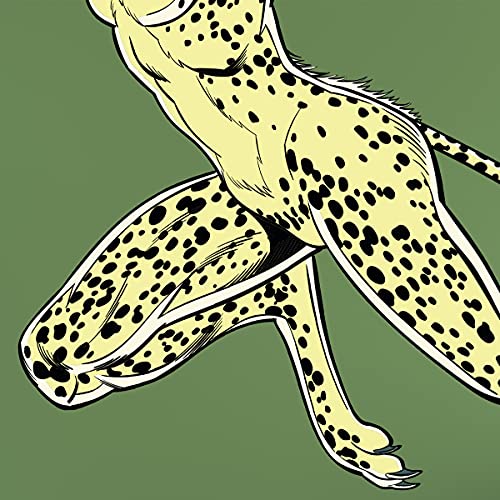 Kismet Decals Ww84 Cheetah Leaping Pose Officially Licensed Wall Sticker - Easy Diy Wonder Woman 1984 Home Wall Decor Car Truck Hood Door Sticker Decal Art Mural Small #TOP3