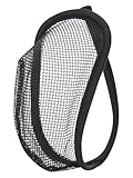 YOOJOO Men's C-String See Through Sheer Mesh Sexy Lingerie T-Back Bikin Briefs Underwear Black Netted One Size