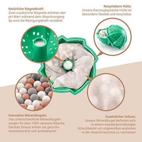 Waschkugel Io Nova Eco Waschball für umweltfreundliches Waschen