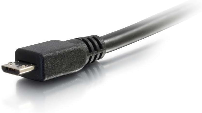 Exсluѕіvе Sресіаl C2G USB Cable, Micro USB Cable, USB 2.0 Cable, USB A to B Cable, 9.84 Feet (3 Meters), Black, Cables to Go 27366