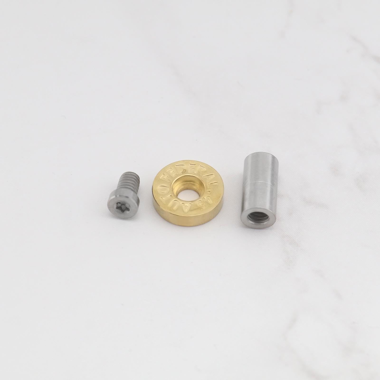 10 Pièces M4 Poignée Vis Écrous Poignée Boulon Rivets Vis Acier Inoxydable Arbre Rivets pour Tactique Conduite Couteaux Longueur Totale 12mm
