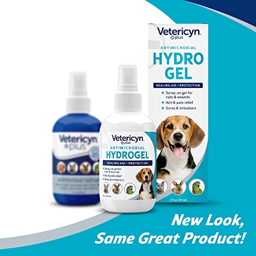 image for Vetericyn Plus Dog Wound Care Hydrogel Spray | Healing Aid and Wound P