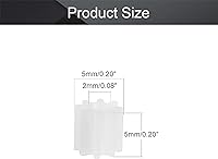 Vista 2 de Othmro Engranajes de plástico 8 dientes modelo 082A engranaje de reducción engranajes de gusano de plástico para RC coche robot motor