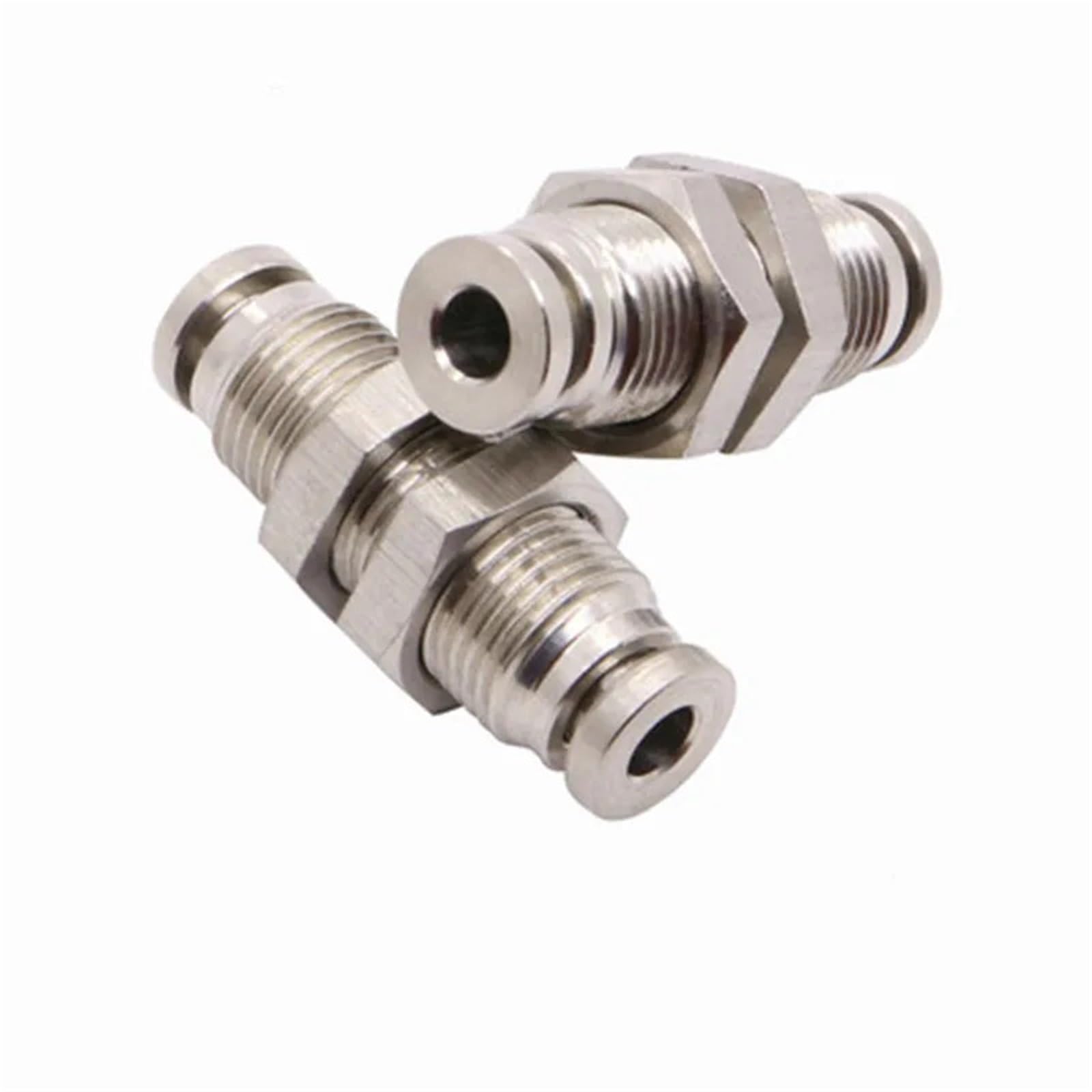 Conector PM10 de acero inoxidable 304: acoplamiento rápido y estanco para paneles