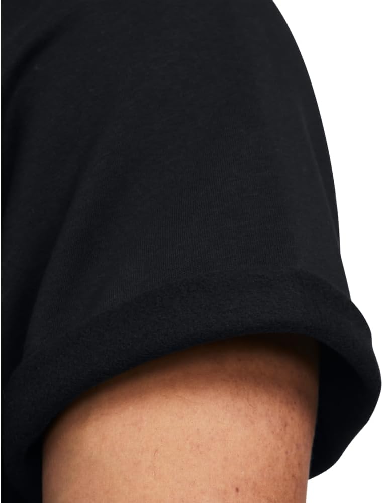 Under Armour mens Rival Fleece Short Sleeve HoodieSweatshirt - Image 3