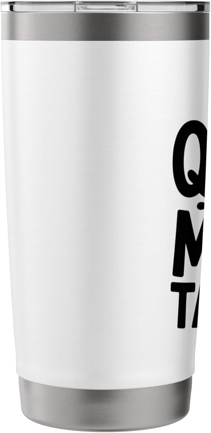 Queen of Multitasking Funny Mom Life Humor Stainless Steel Insulated Tumbler - Image 4