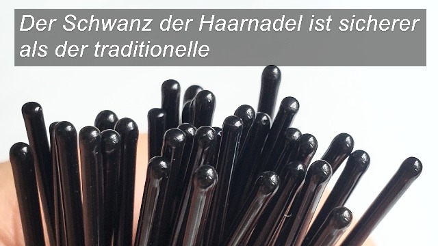 WalBryka U-Form Haarspangen Set – 12 Stück In Braun | Metall-Haarnadeln Für Festen Dutt
