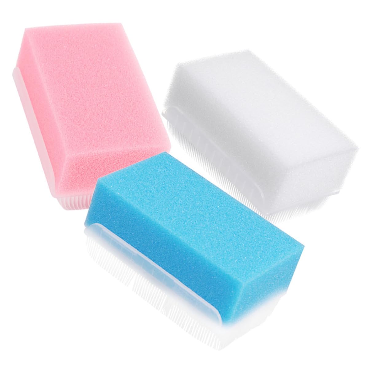 5 Set Di Spazzola Da Doccia Spazzola Da Bagno Per Neonato Pettine Spazzola Da Bagno Sensoriale Pettine E Spazzola Set Di Strumenti Per Il Bagno 3 Pezzi * 5