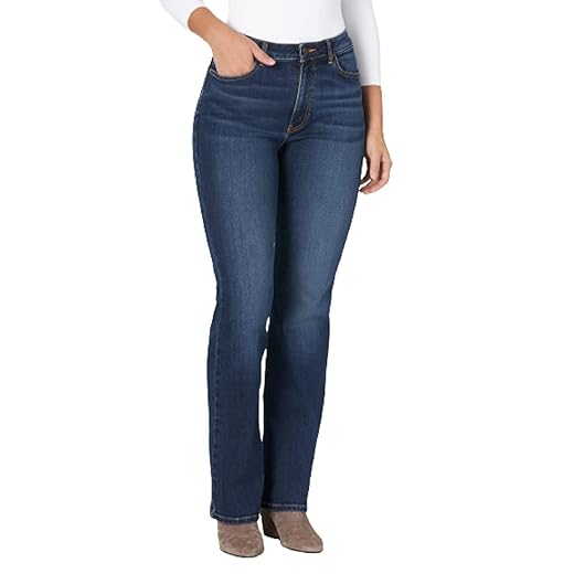 Wrangler High Rise True Straight Fit
