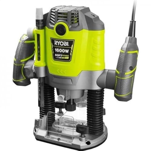 Défonceuse Ryobi Rrt1600-K 1600W Avec 5 Fraises Incluses