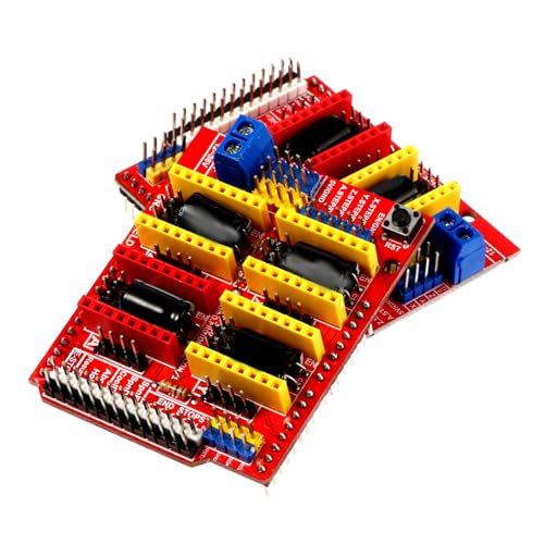GLEAVI 2pcs A4988 Driver Board Version 3, 3d Printer Cnc Expansion Board, 12-36v Dc, Plastic, for 3d Printers and Engrav